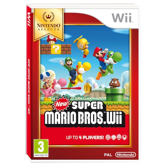 New Super Mario Bros: Nintendo Selects - Wii | Elgiganten