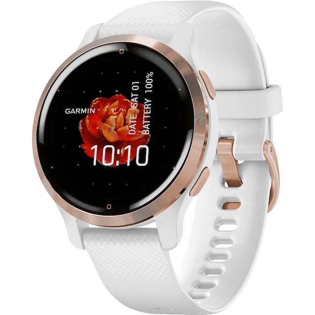 Garmin Venu 2S GPS smartwatch (rose gold/white)