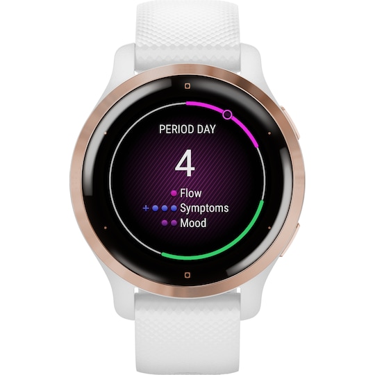 Garmin Venu 2S GPS smartwatch (rose gold/white) | Elgiganten