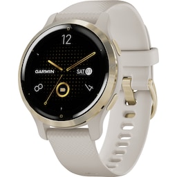 Garmin Venu 2S GPS smartwatch (light gold/light sand)