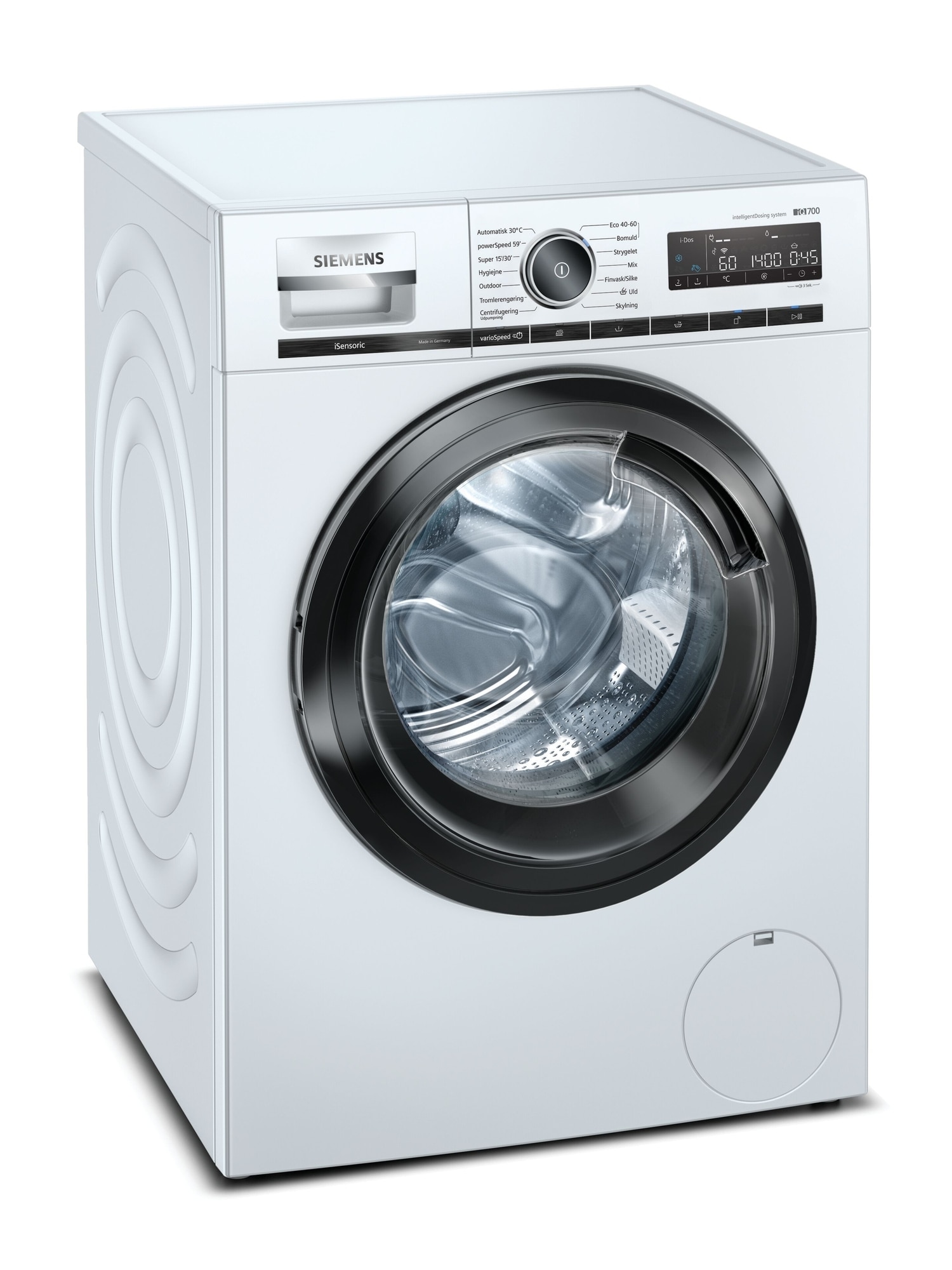 Siemens vaskemaskine WM14VKHEDN (hvid) med PrisMatch