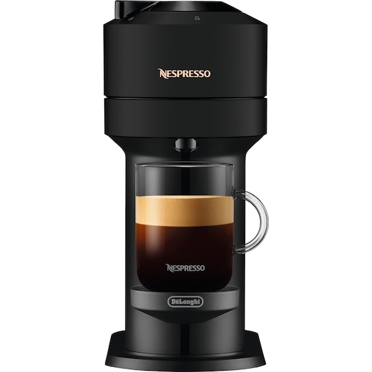 NESPRESSO® Vertuo Next kaffemaskine fra DeLonghi, Matt Sort