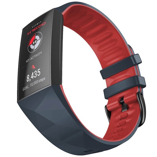 Twin Sport Armbånd Fitbit Charge 3- Mørkegrå/rød