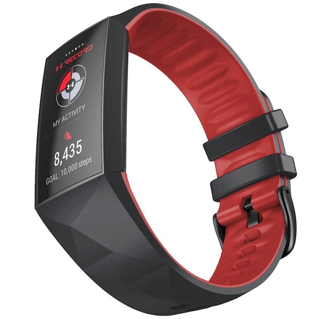 Twin Sport Armbånd Fitbit Charge 3- Sort/rød