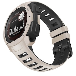 Twin Sport Armbånd Garmin Instinct - Beige/sort