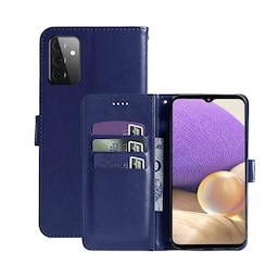 Wallet Cover 3-kort Samsung Galaxy A32 5G  - mørk