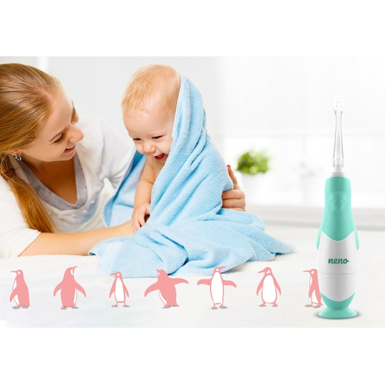 Neno Denti elektrisk tandbørste til børn 763003 (hvid) | Elgiganten
