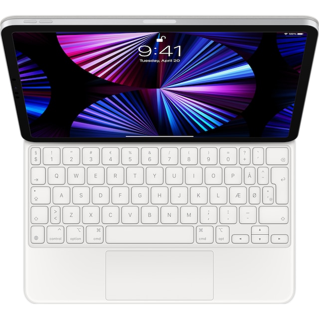 Magic Keyboard til iPad Air 11" (hvid) (DK)