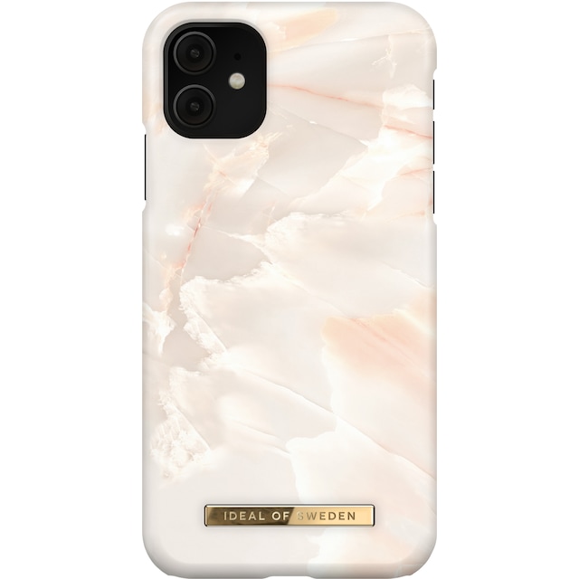 iDeal of Sweden cover til iPhone 11/XR (rose pearl marble)