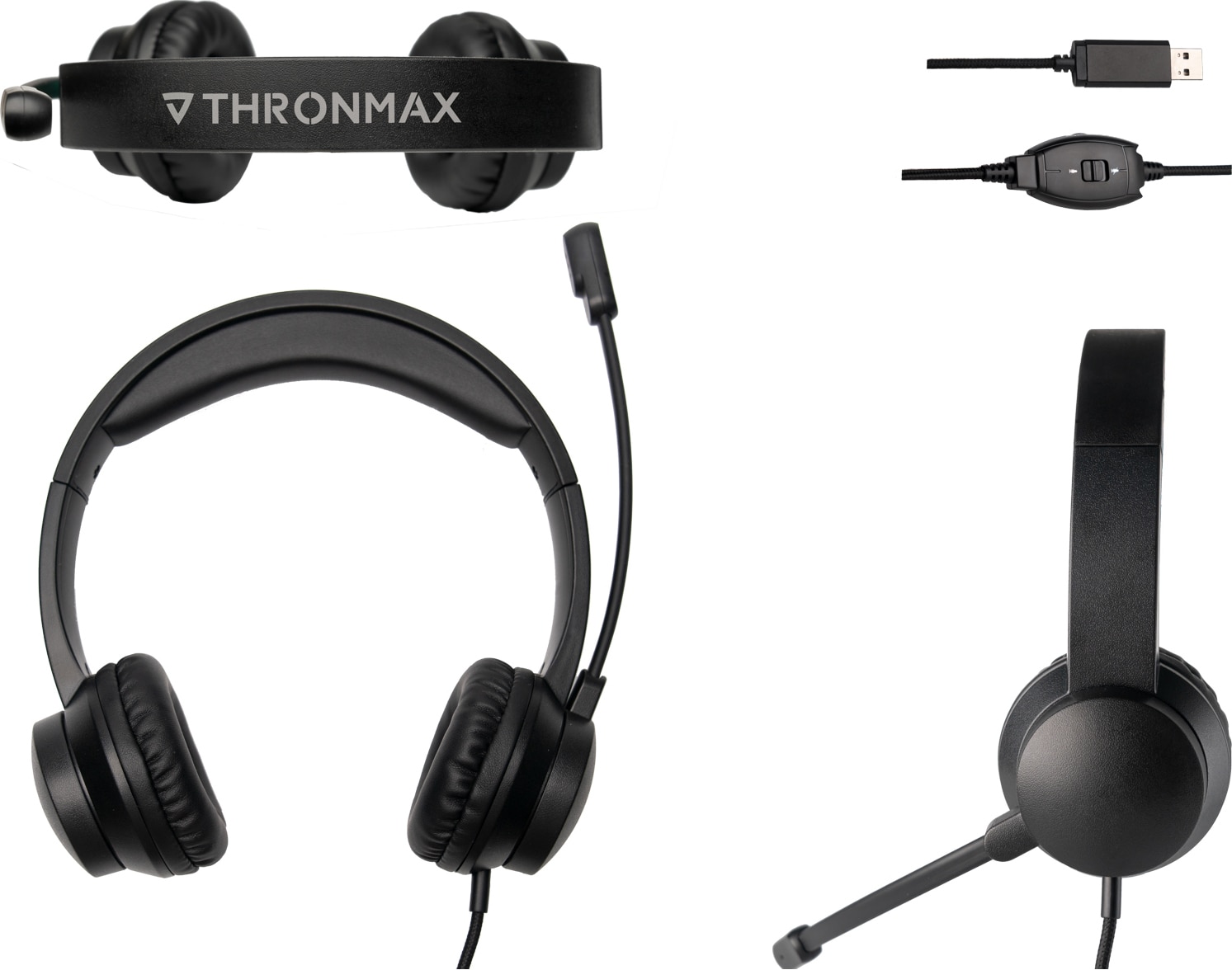 Thronmax USB gaming headset - Gaming-headset - Elgiganten