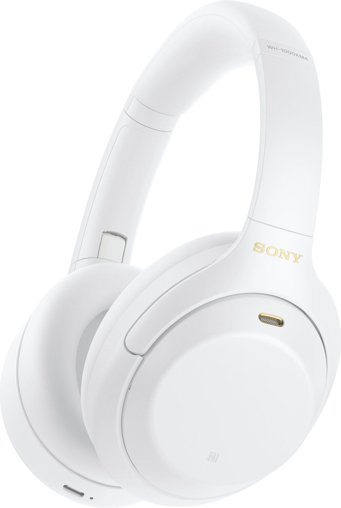Sony wireless around-ear høretelefoner WH-1000XM4 (hvid) | Elgiganten
