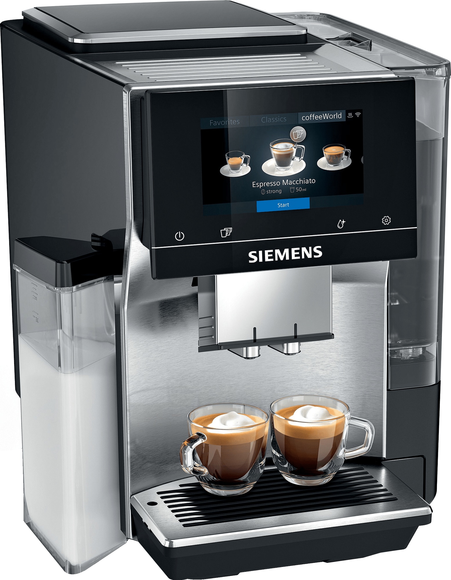 Siemens EQ.700 espressomaskine TQ707R03 (silver) | Elgiganten
