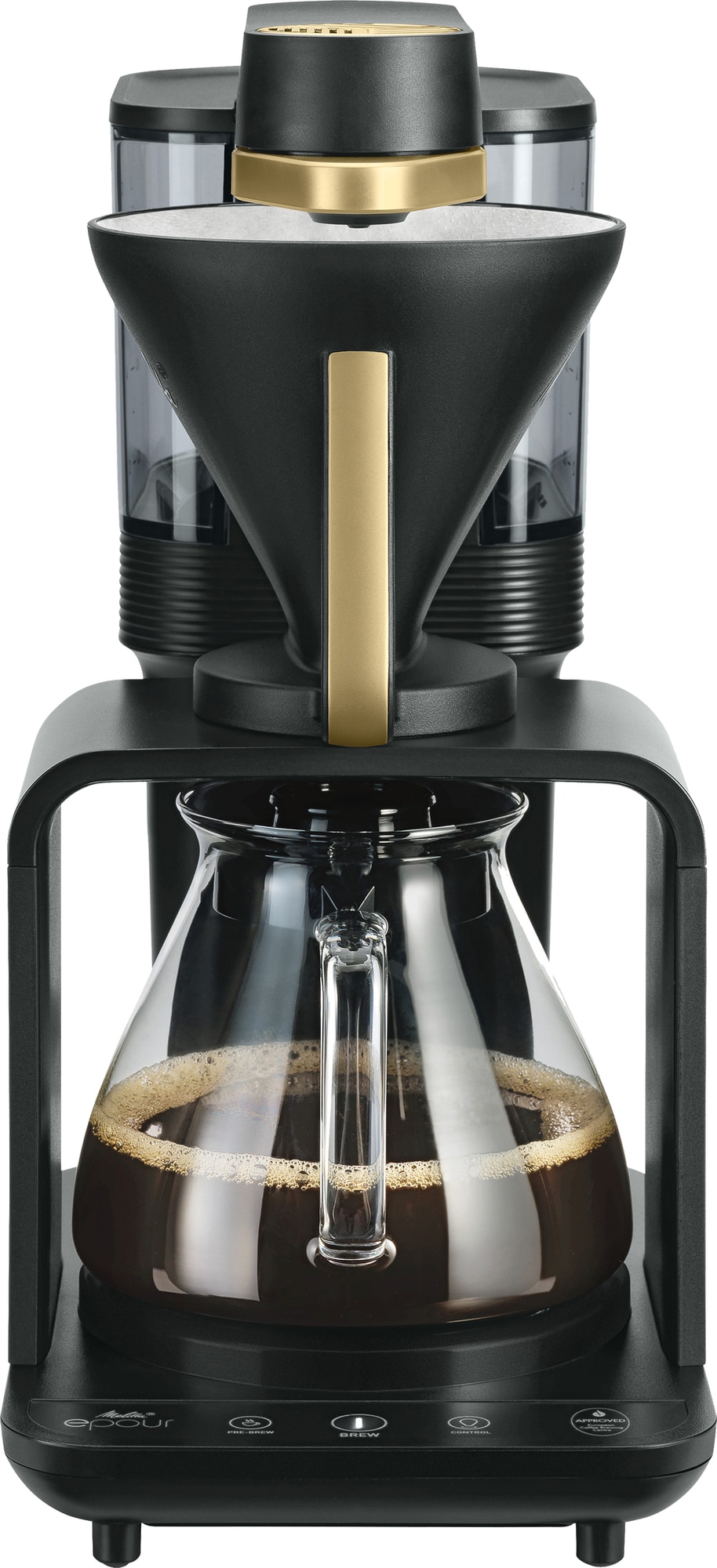 Melitta EPOUR kaffemaskine MEL22425 (sort/guld) | Elgiganten