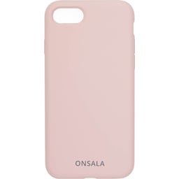 Onsala iPhone 8/7/6/SE Gen. 2/3 silikonecover (sand pink)
