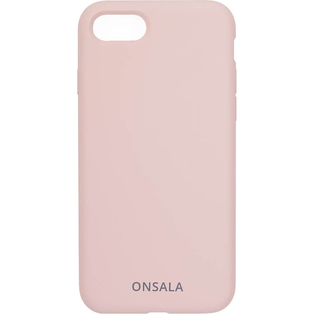 Onsala iPhone 8/7/6/SE Gen. 2/3 silikonecover (sand pink)