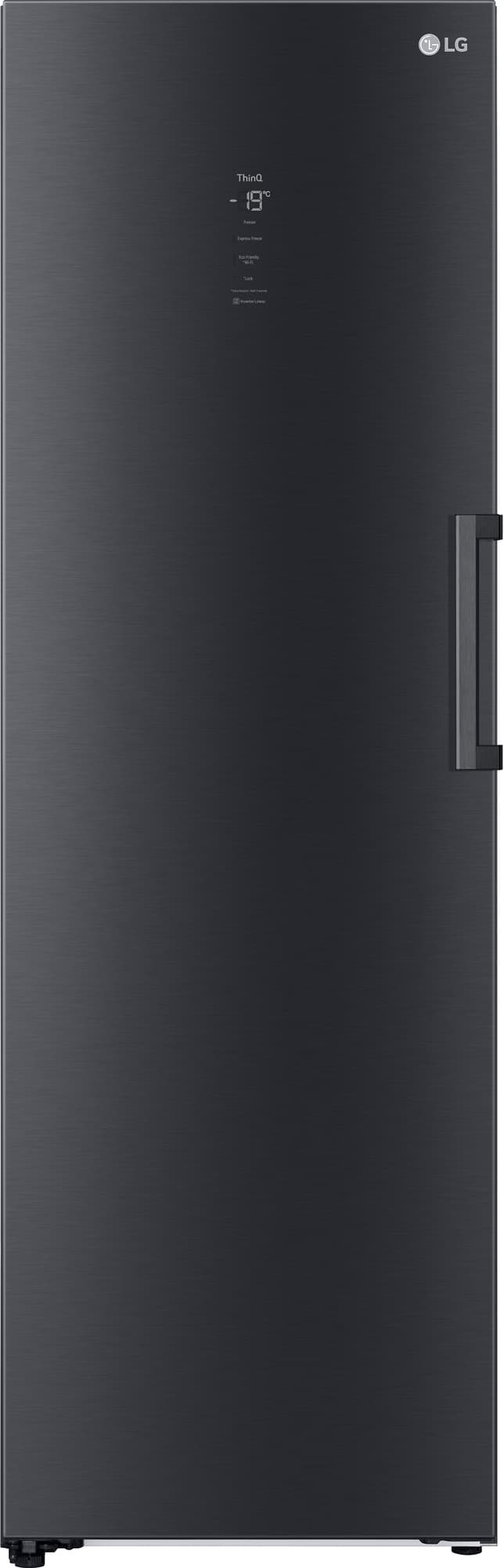 LG opretstående fryser GFM61MCCSF (matte black)