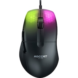 Roccat Kone Pro gaming mus (sort)