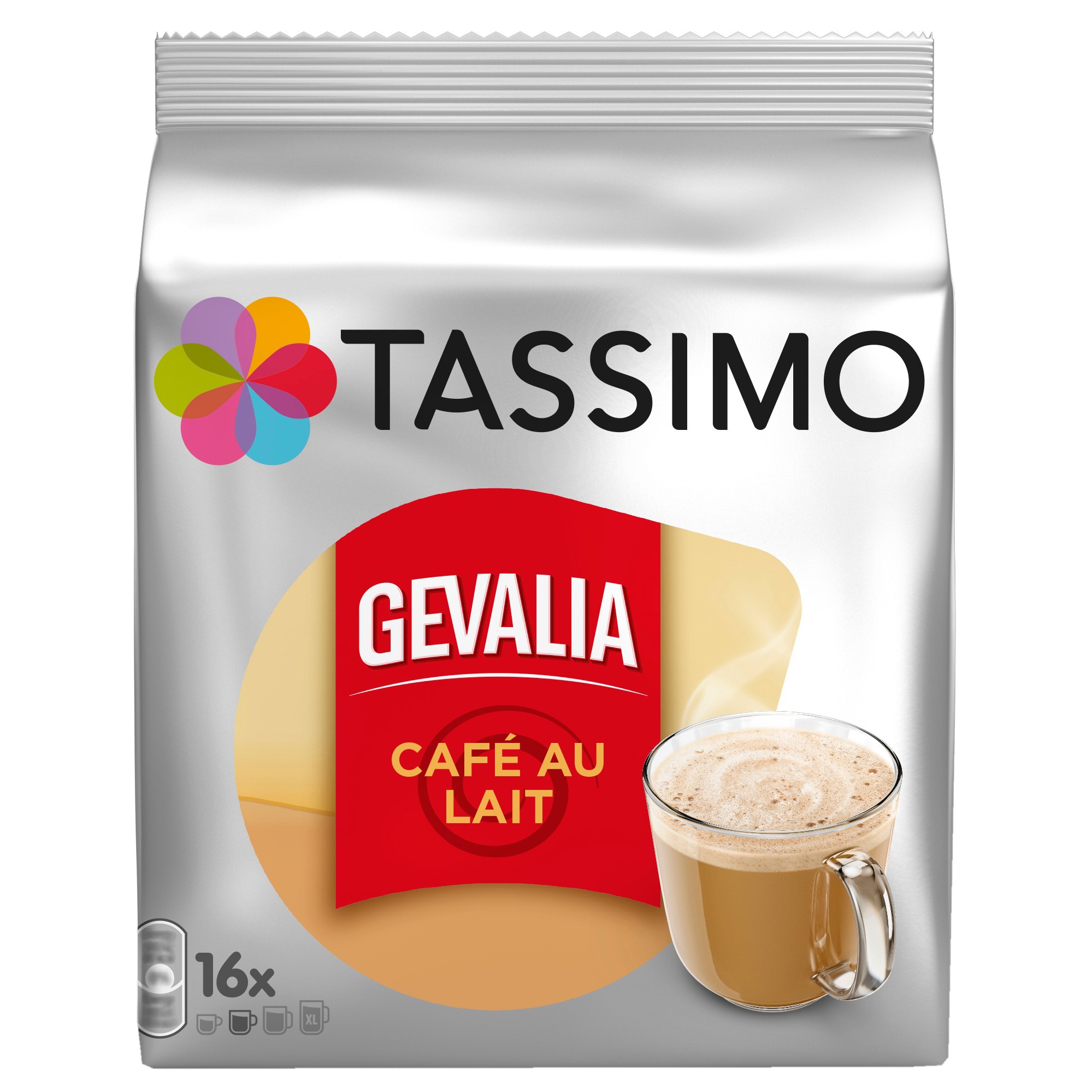 Tassimo Gevalia Café au Lait kapsler TAS4031587 - Tilbehør Kaffe -  Elgiganten