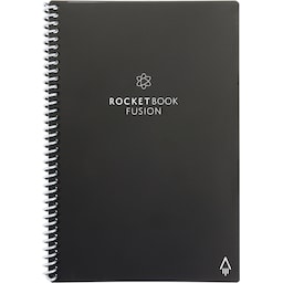 Rocketbook Fusion Executive genanvendelig notesbog A5 (infinity black)