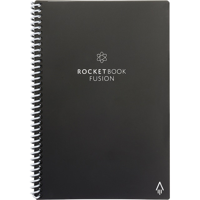 Rocketbook Fusion Executive genanvendelig notesbog A5 (infinity black)