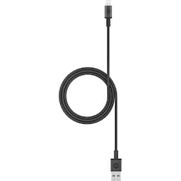 Mophie USB-A til Lightning opladerkabel 1 m (sort)