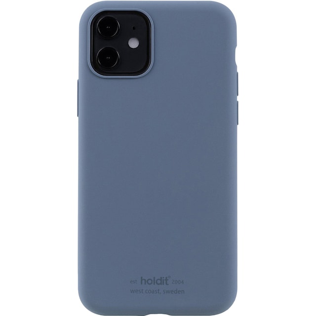Holdit iPhone 11/XR silikonecover (pacific blue)