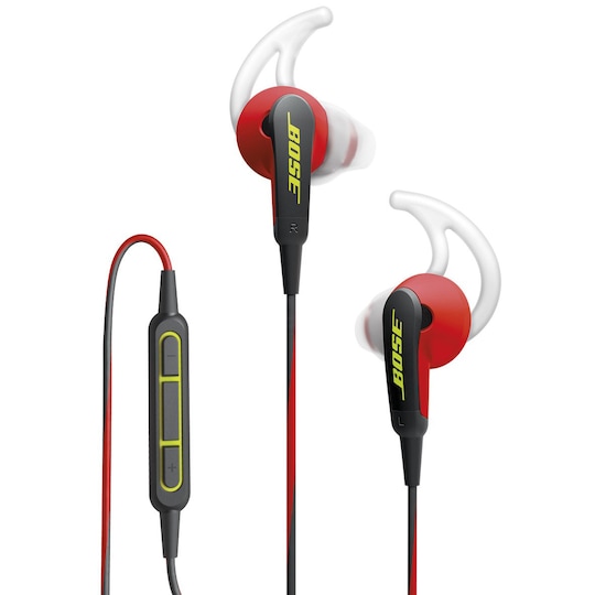 Bose SoundSport in-ear hovedtelefoner til iOS - rød | Elgiganten