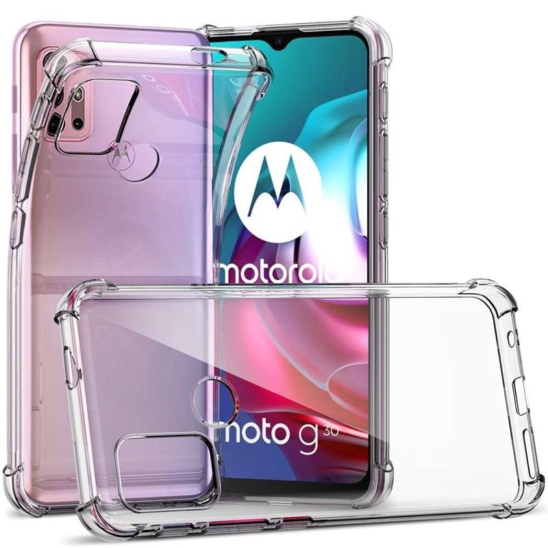 Shockproof silikone cover Motorola Moto G30 | Elgiganten