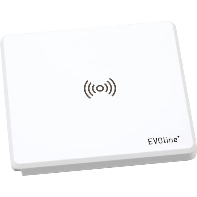 EVOline Square80 QI stikkontakt (hvid)