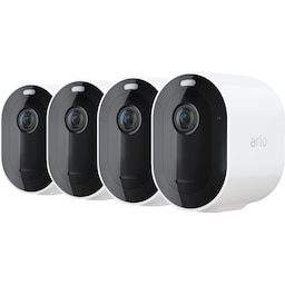 Arlo Pro 4 trådløst 2K QHD kamera 4-pak (hvid)