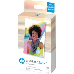 HP Paper Sprocket Select 2x3,4 instant-film 50-pak