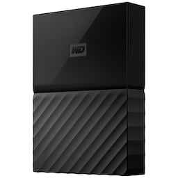 WD My Passport 4 TB til PS 4 ekstern HDD (sort)