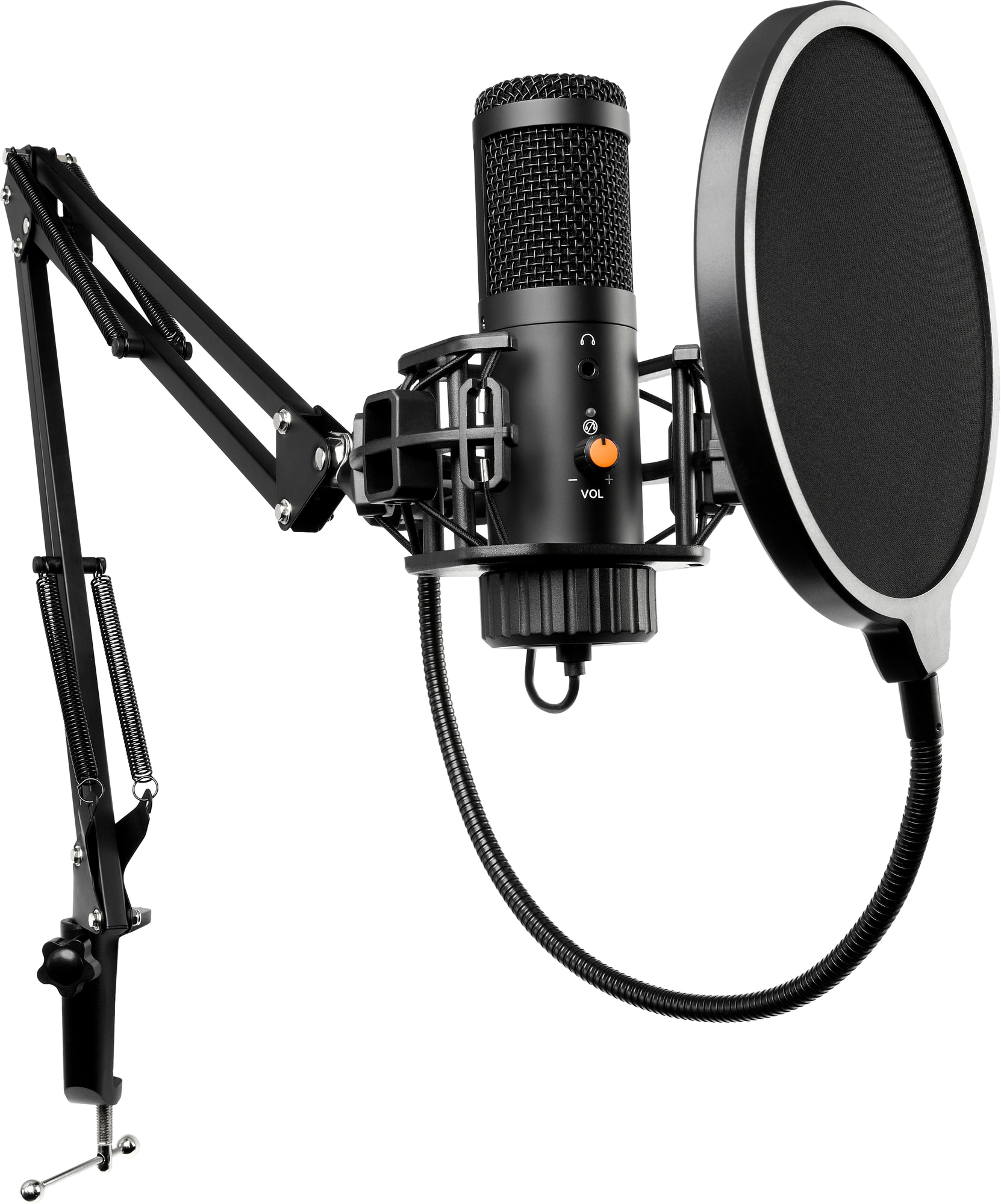 NOS X500 gaming mikrofon og boom-sæt | Elgiganten