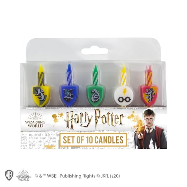 Fødselsdagslys i Hogwarts forskellige kollegier
