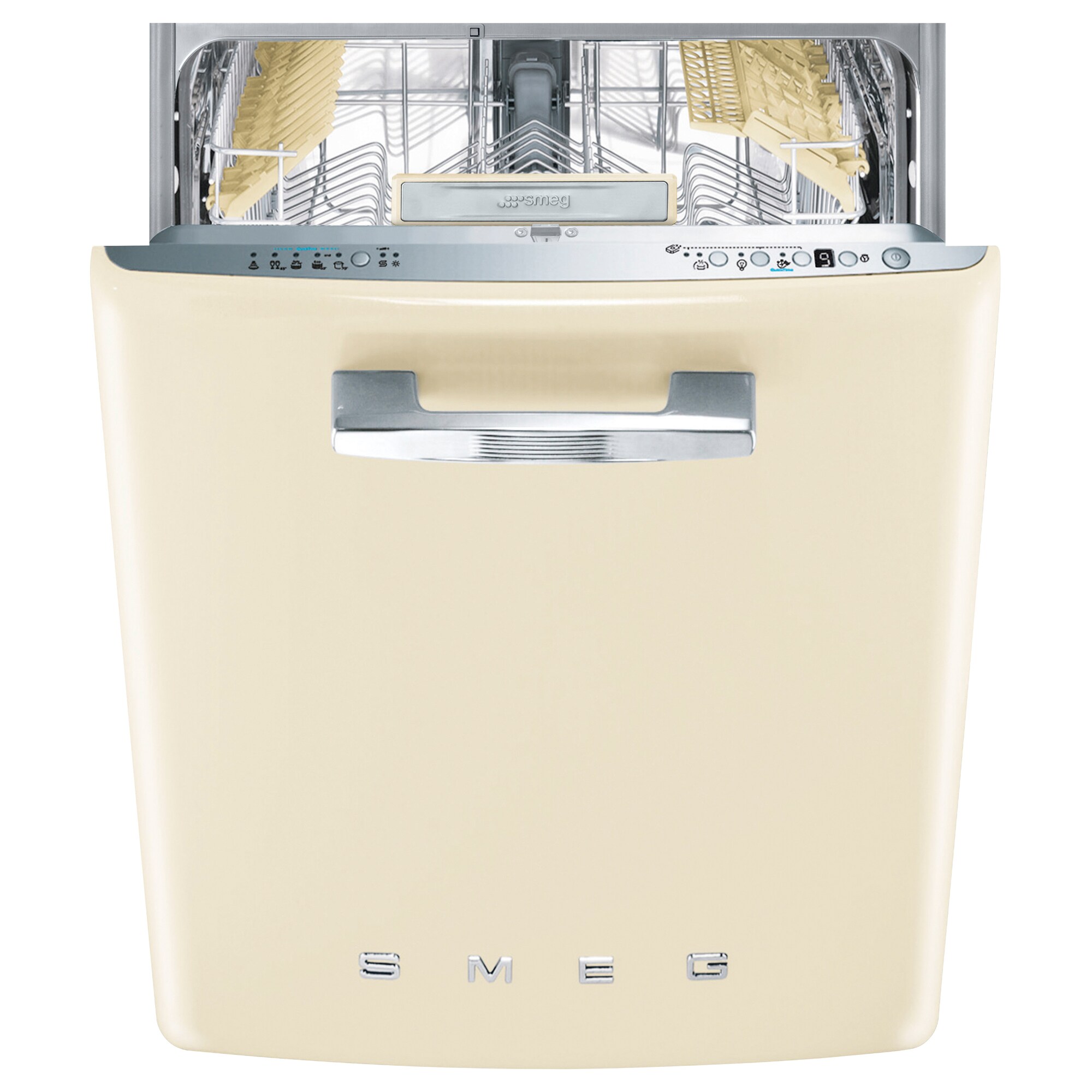 Smeg 50 s style opvaskemaskine ST2FABPK (creme) | Elgiganten