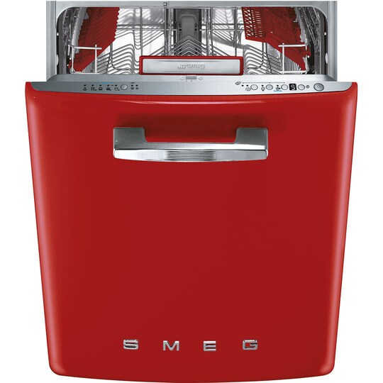 Smeg 50 s style opvaskemaskine ST2FABRD (rød) | Elgiganten