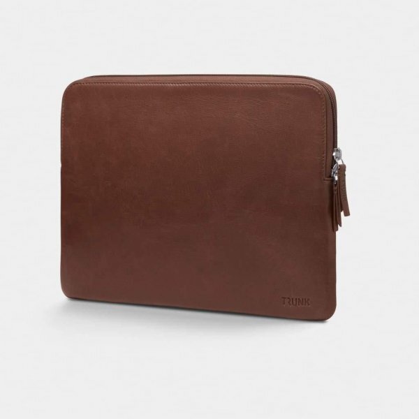 13"" Macbook Leather Sleeve Brun | Elgiganten