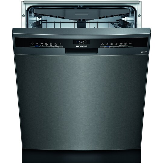 Siemens iQ300 opvaskemaskine SN43EC16CS (sort stål) | Elgiganten