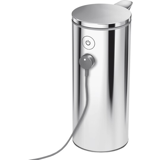 Simplehuman sæbedispenser med sensor (poleret stål) | Elgiganten