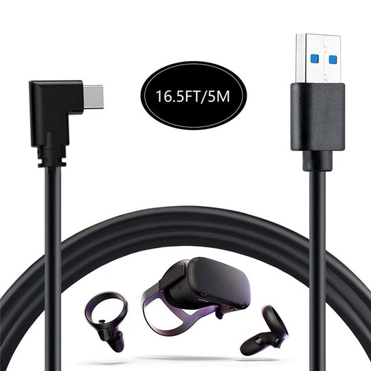 Oculus Quest VR Linkkabel USB3.0 til Type-C datakabel 5m