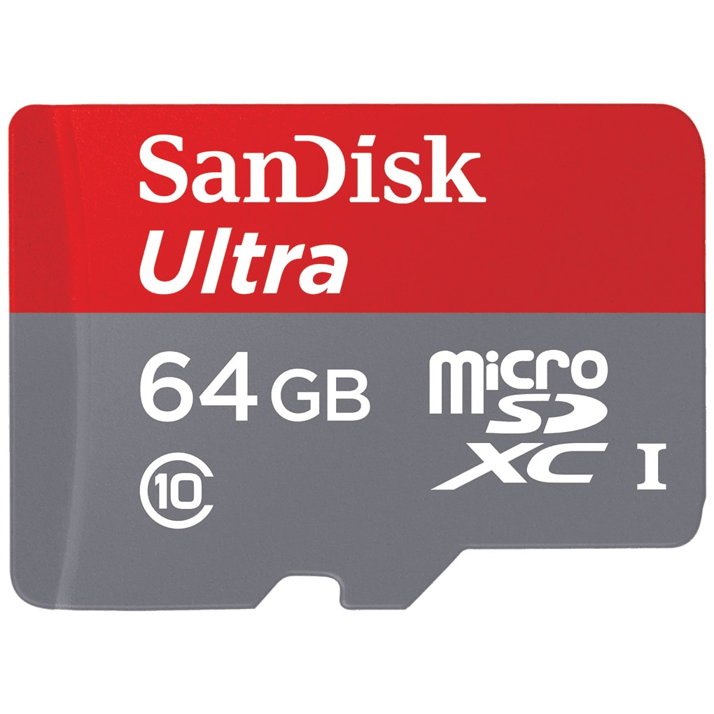 SanDisk Ultra Micro SD-kort 64 GB | Elgiganten