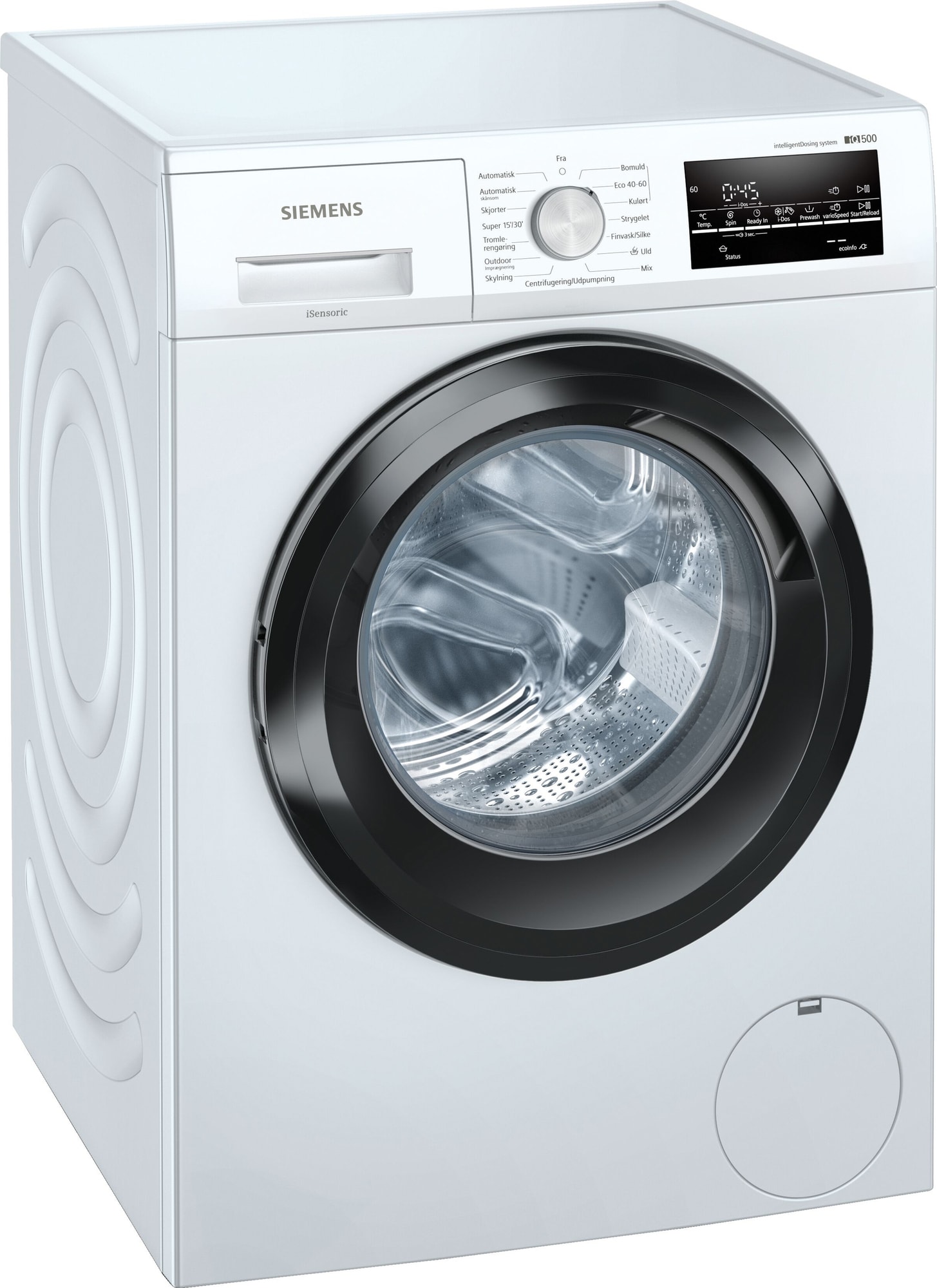 Siemens iQ500 vaskemaskine WM14SE9DN (hvid) - Spar 20-40% på  Hvidevarerpriser.dk - Sammenlign priser
