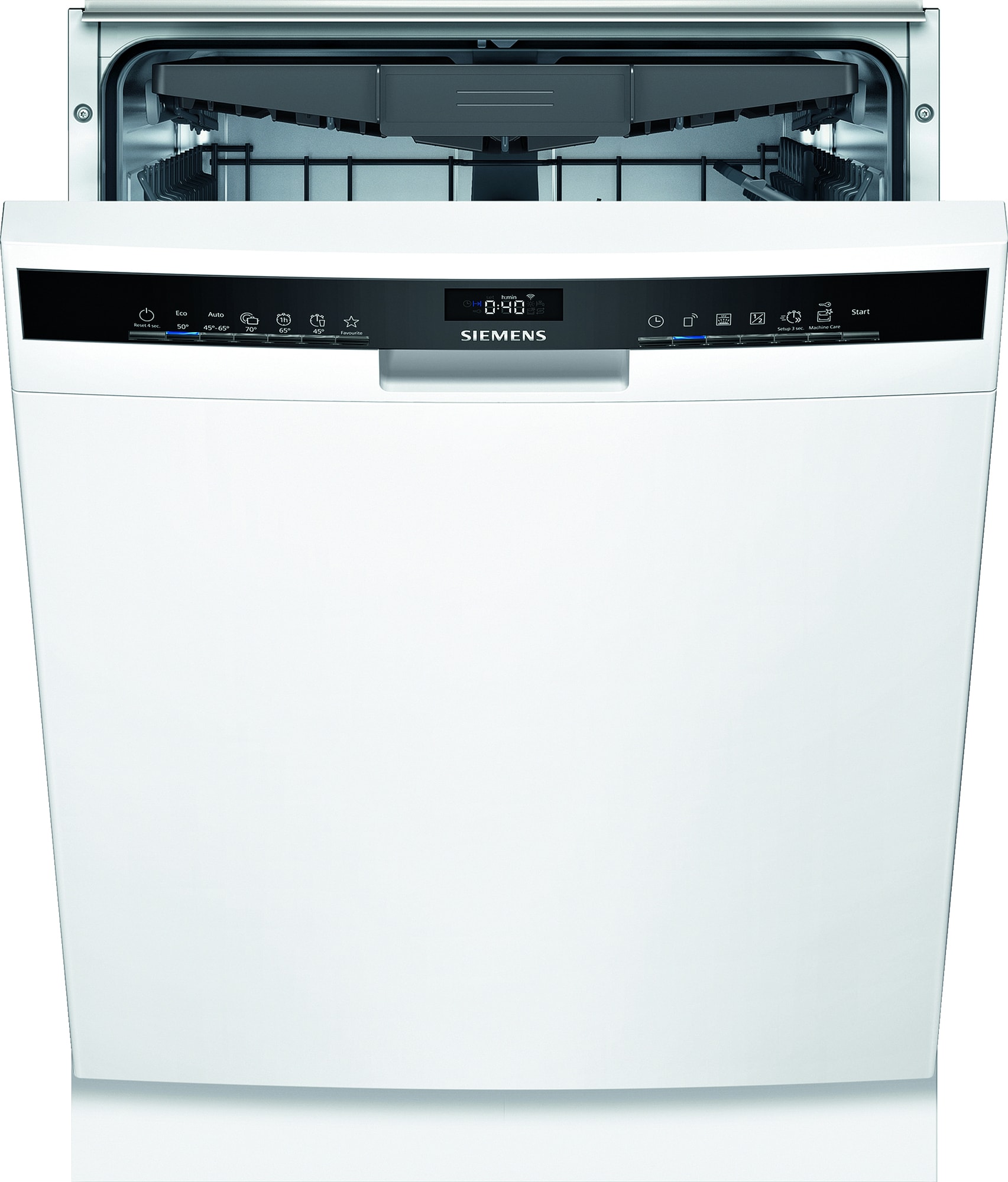 Siemens iQ300 opvaskemaskine SN43HW70CS | Hvid Opvaskemaskine
