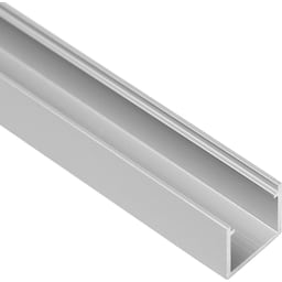 Loox5 overflade LED-stribeprofil i aluminium, 13 mm (stål)