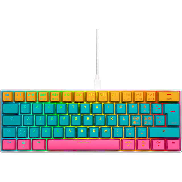 NOS C-450 Mini PRO RGB gaming-tastatur (jolly roger)