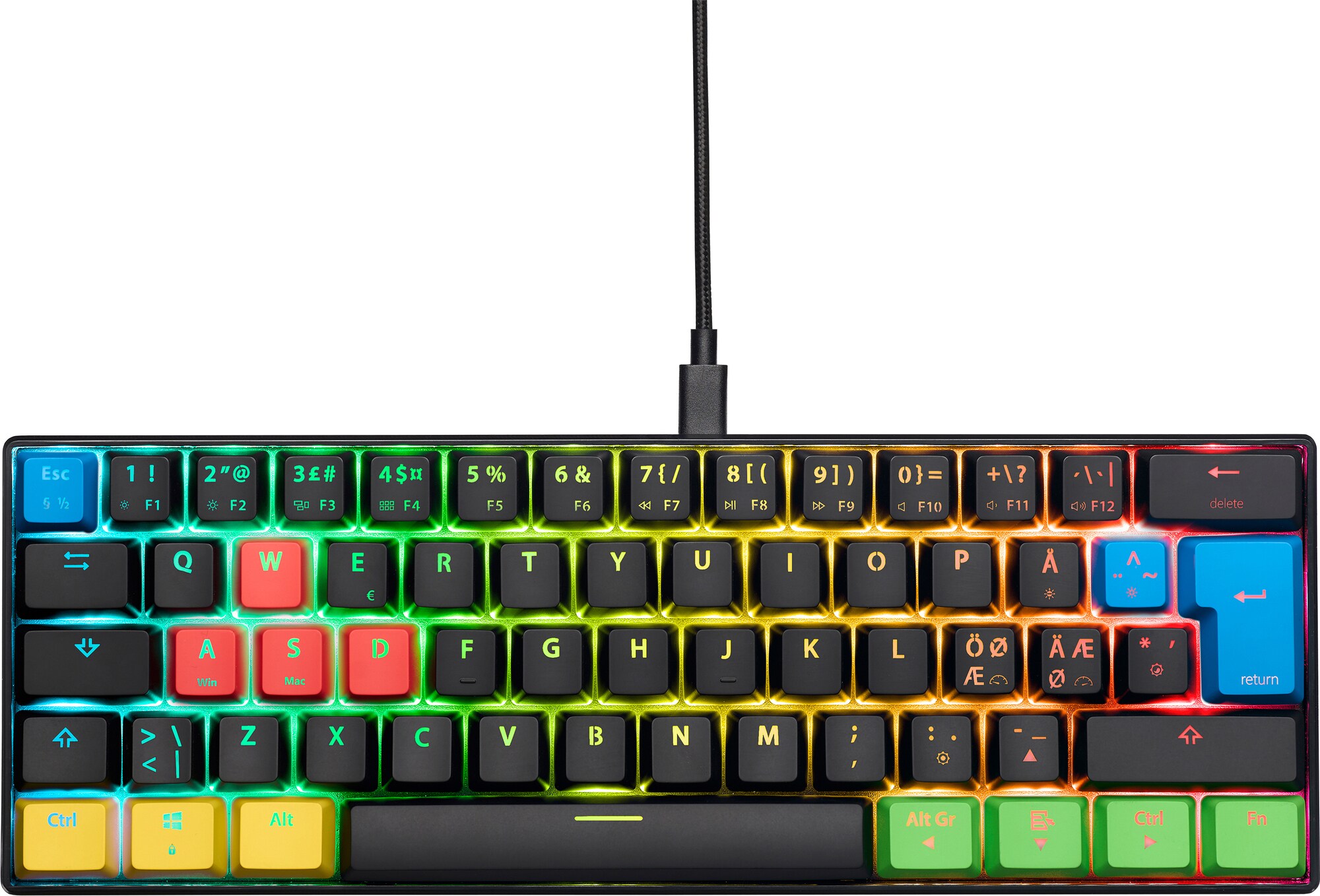 NOS C-450 RGB tastatur (tetriz) | Elgiganten