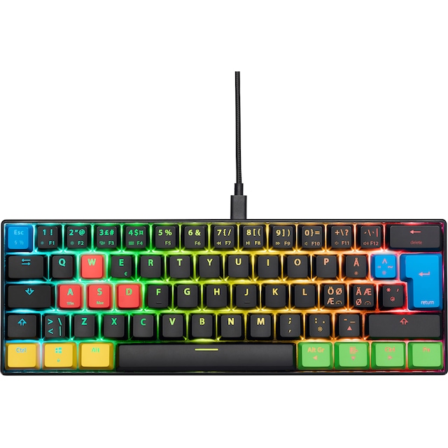 NOS C-450 Mini PRO RGB gaming-tastatur (tetriz)