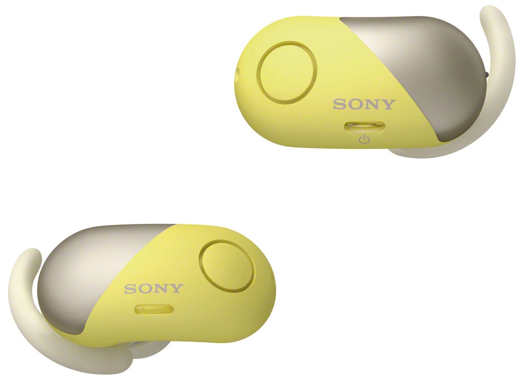 Sony WP-SP700 trådløse in-ear hovedtelefoner (gul) - Handsfree og ...