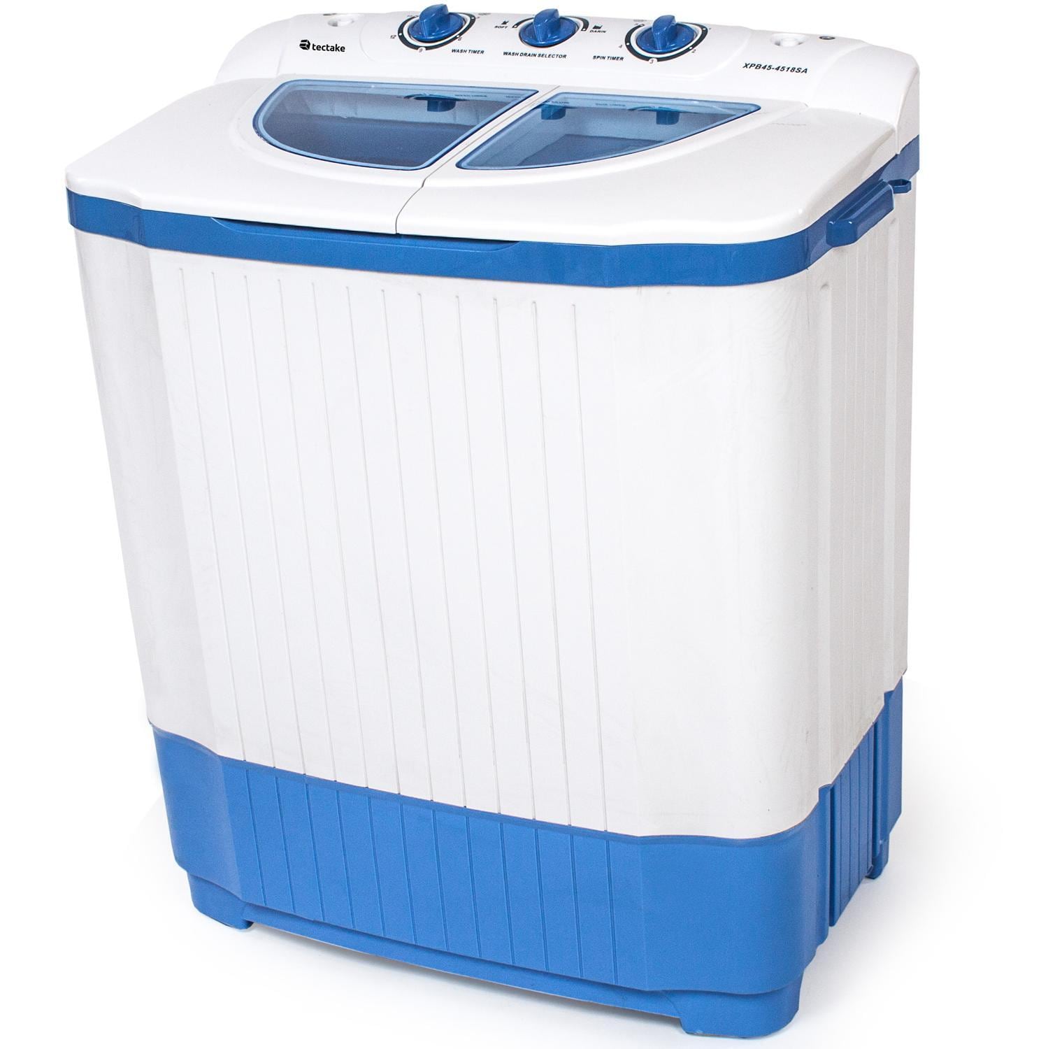 Mini vaskemaskine med 4,5 kg. vask og 3,5 kg. centrifugering - hvid |  Elgiganten