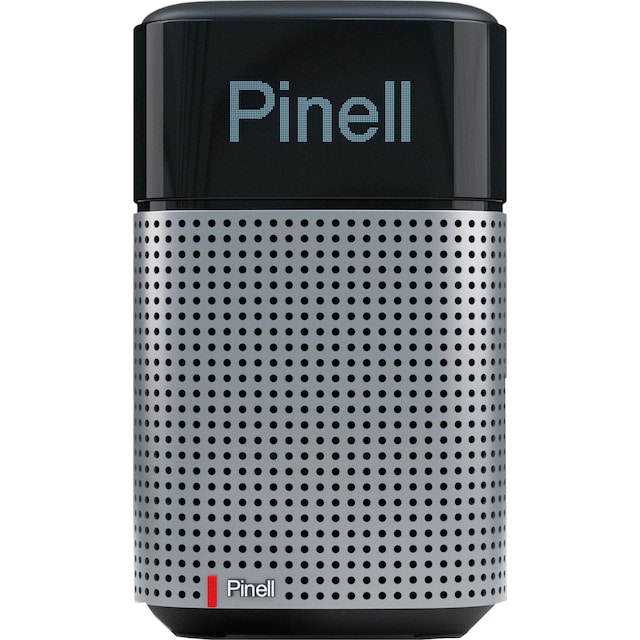 Pinell North bærbar digital radio (night black)